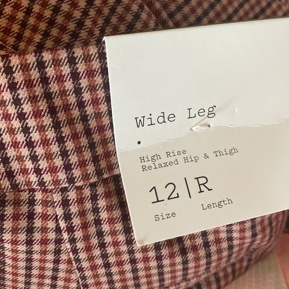 A New Day Women's High-Rise Relaxed Fit Full Length Baggy Wide Leg Trousers NWT - Picture 7 of 11